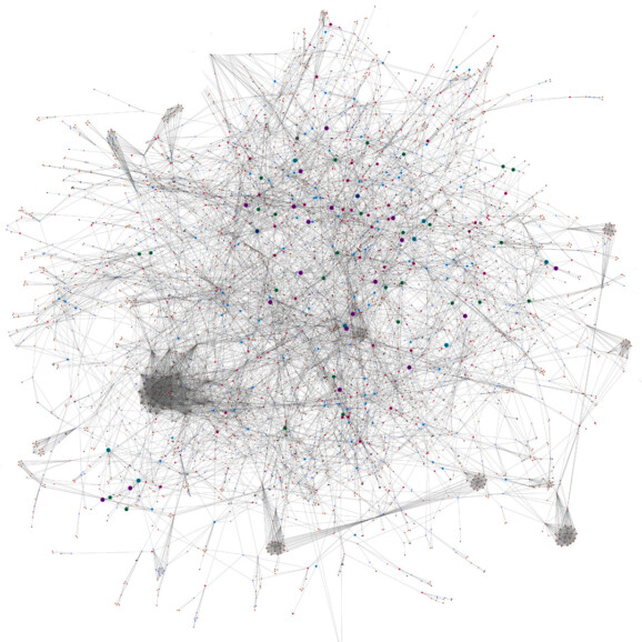 a large scale network visualization